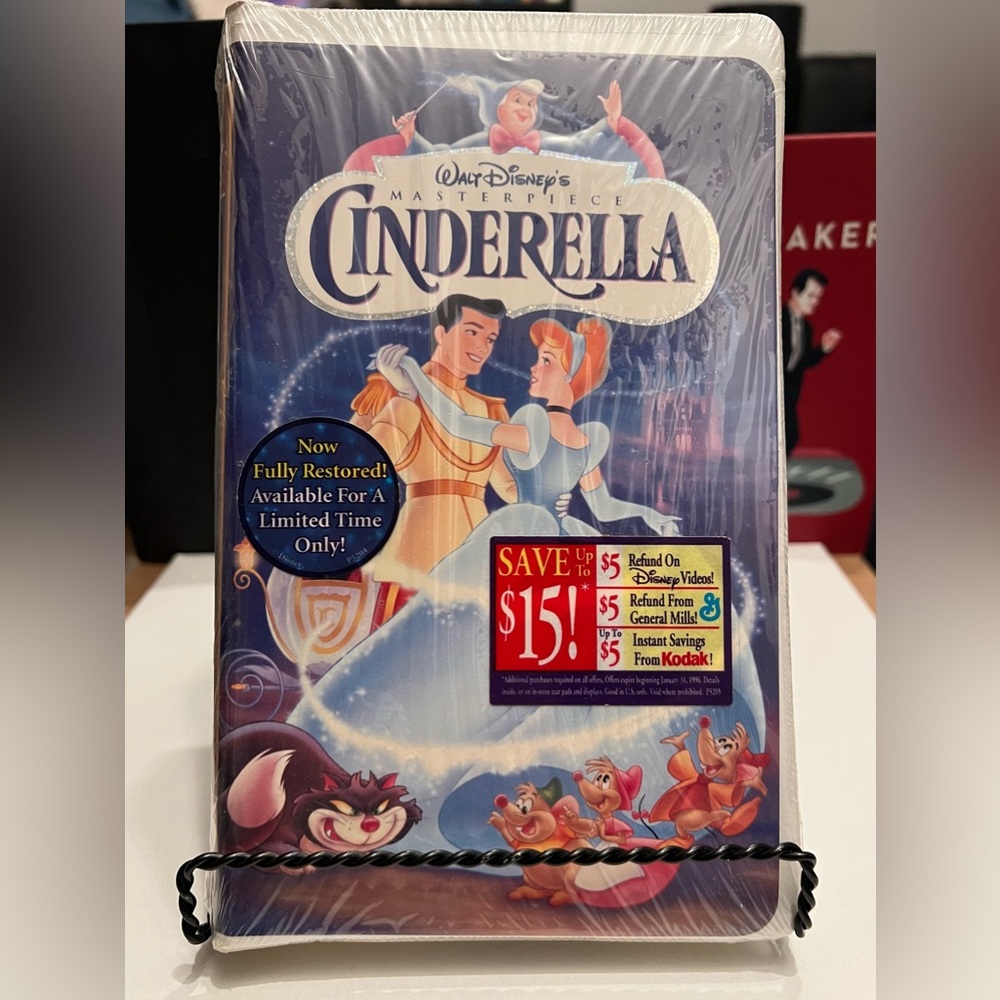 Disney’s Cinderella 1995 VHS
